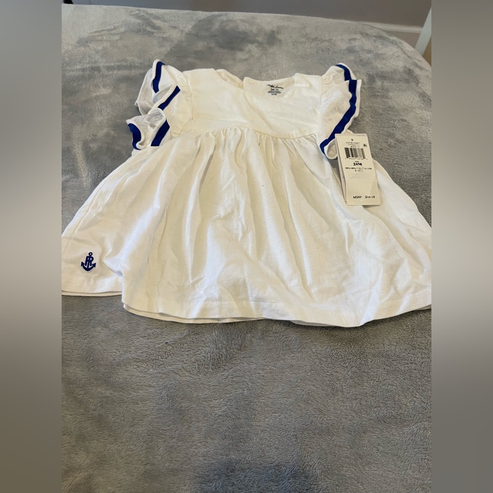 Blue and white polo Ralph Lauren